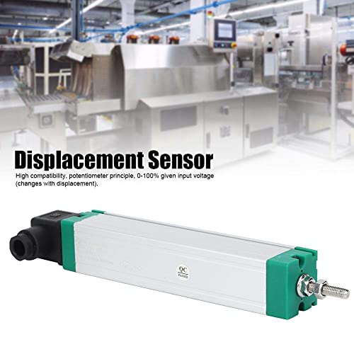 Electronic Ruler Pull Rod Displacement Sensor for Injection Molding IP67 Linear Position Sensor Made of Stainless Steel for Lathes (KTC-100)