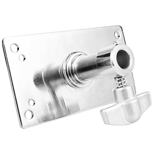 Meking Overhead Camera Wall Mount,3.34 in Wall Plate with 1/4 and 3/8 Screw
