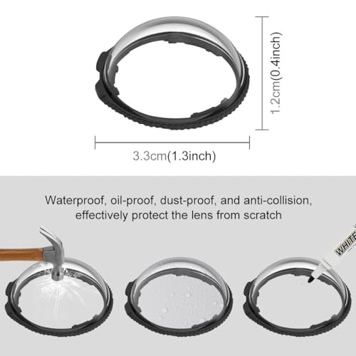 Premium Protective Lens Cover for Insta360 X4 Air, Optical Glass For Insta360 X4 Air Premium Lens Guard