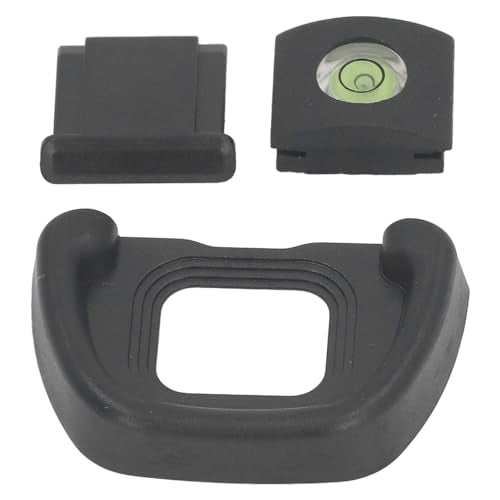 Eyepiece Eyecup Eye Cup, DK 31 Viewfinder Eyepiece Eyepiece + Level + Hot Shoe Cover 3 in 1 Set for Camera Viewfinder Microsingle Goggles