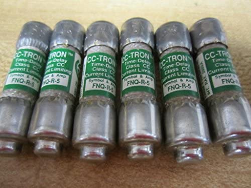 Bussmann FNQ-R-5 Cooper Fuse FNQR5 CC-Tron (Pack of 6)