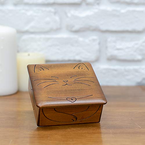 Polish Handmade Wooden Floral Box Linden Wood Keepsake Bracelet Jewelry Box