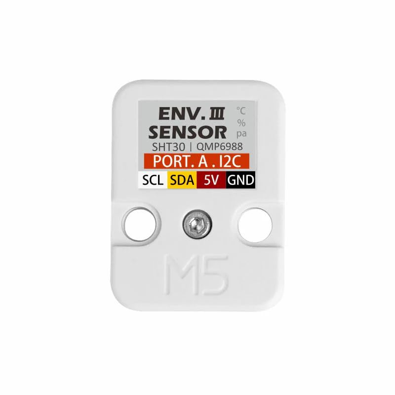 M5Stack ENV III Unit with Temperature Humidity Air Pressure Sensor (SHT30+QMP6988)