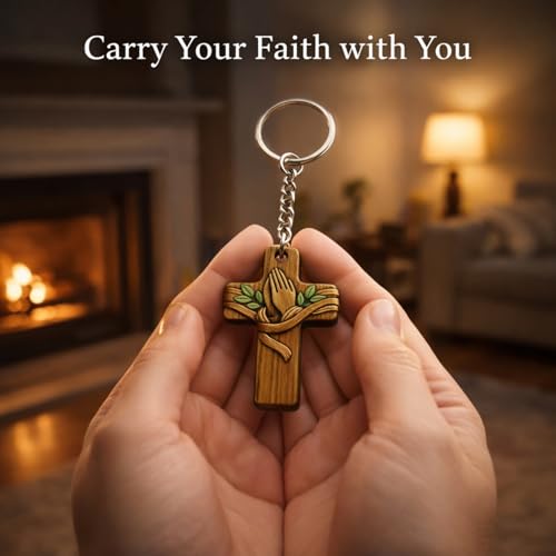 Keychain Pocket Crosses with Bags and Cards 1
