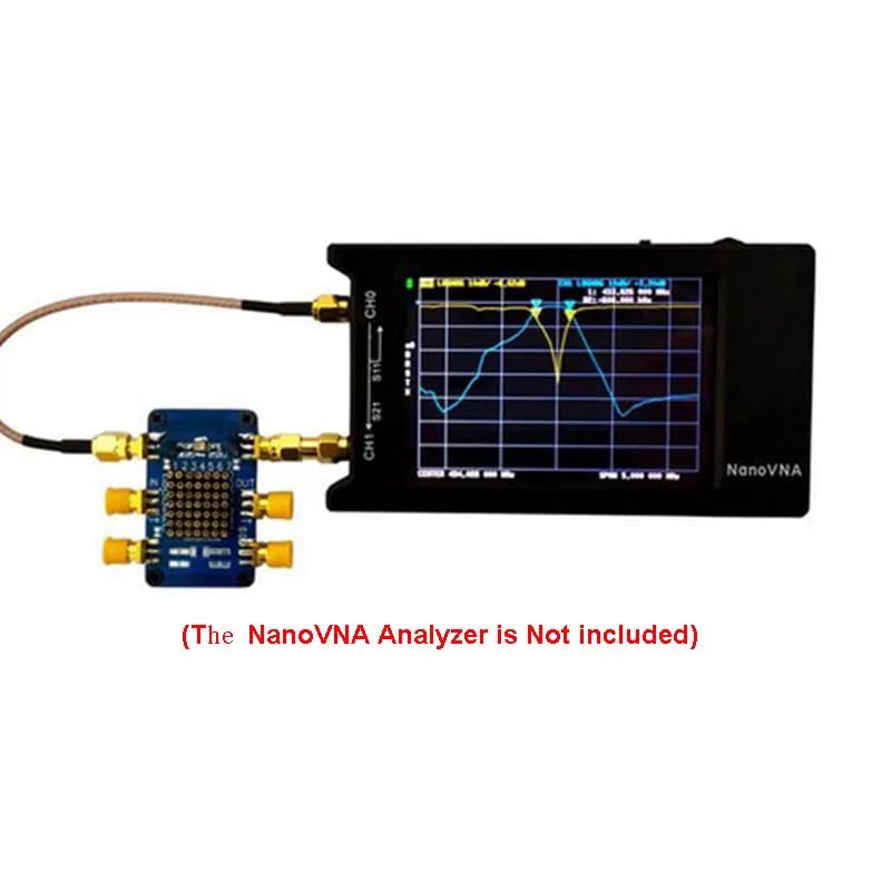 [Australia - AusPower] - Seesii NanoVNA Vector Network Analyzer Test Board Kit for NanoVNA NanoVNA-F NanoVNA-H NanoVNA-H4 Network Analysis Test Board Demo Board 