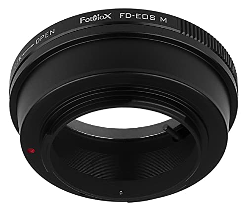 Fotodiox Lens Mount Adapter - Compatible with Canon FD & FL 35mm SLR Lenses to Canon EOS M (EF-M) Mount Mirrorless Cameras Canon FD/FL Standard