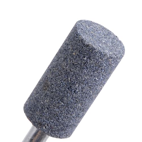 QUARKZMAN Set of 6 sanding pins, 16 mm, corundum grinding attachment | For cordless screwdrivers, cylindrical handle diameter 6 mm, professional polishing accessories for grinding, polishing