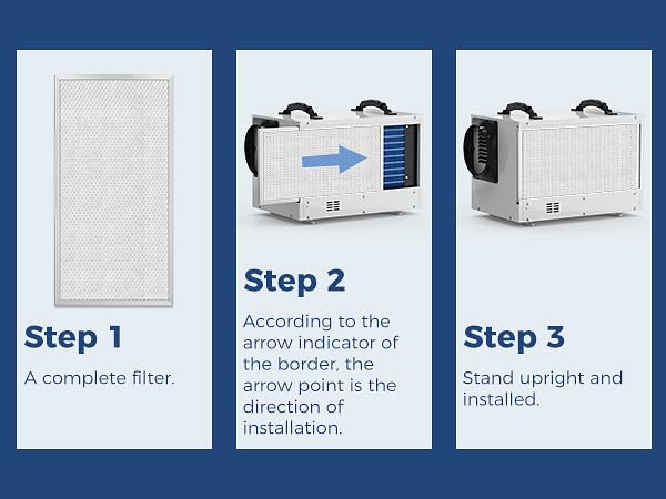 ALORAIR MERV-8 filter replacement for Sentinel HD55 and Sentinel HDi65, 1-pack furnace filter