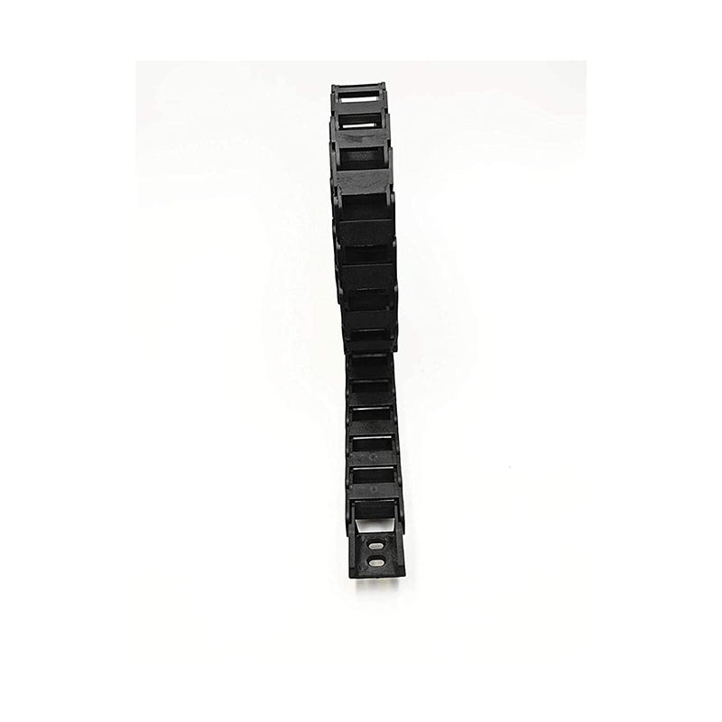 [Australia - AusPower] - 39.3 inch Carrier Drag Chain Cable Wire R18 10x15mm (Inn H x W) Plastic Black Open Type for CNC Router Mill and 3D Printer. 