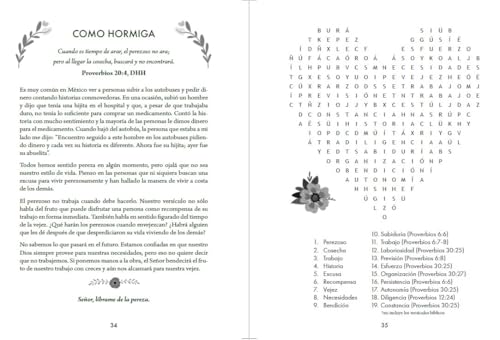 100 devocionales para mujeres. Con sopa de letras (letra grande) / One Hundred Devotionals for Women with Word Search (Spanish Edition)