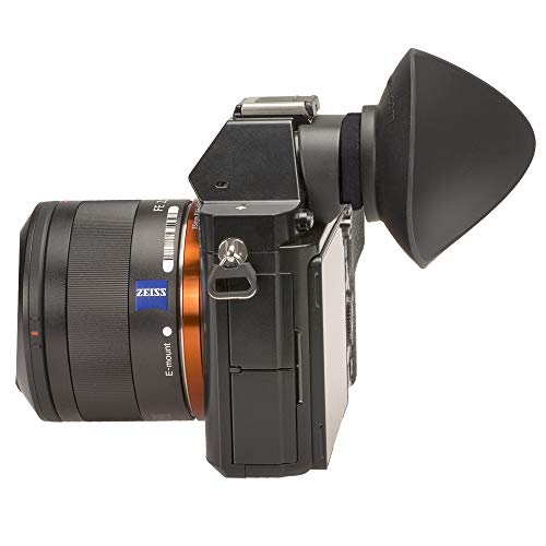 Hoodman Glasses Model HEYESG HoodEYE Camera Eyecup Eye Cup Viewfinder Eye Piece for Sony Alpha7 Alpha7II Alpha7III Alpha7R Alpha7RII Alpha7RIII Alpha7S Alpha7SII Alpha9II A58 A57 A65