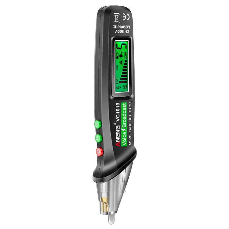 [Australia - AusPower] - axGear Voltage Detector Non-Contact AC Electrical Tester Pen Sensitivity 12-1000V 