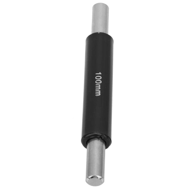 [Australia - AusPower] - Oumefar Stainless Steel Calibration Block Rod Bar Professional Standard Caliper Outside Micrometer Calibration Rod for Calibrating Micrometers (100mm) 