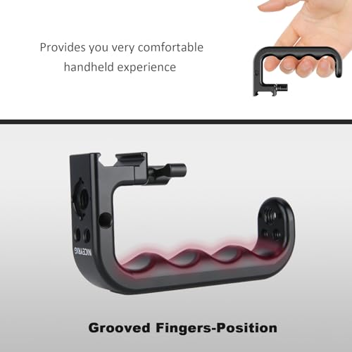 NICEYRIG Quick Release NATO Handle Grip, Ergonomic DSLR Camera Top Handgrip Applicable for Red DSMC2 Kinefinity Cinema Camera - 393