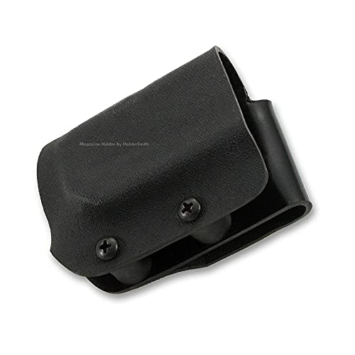 Holstex black EPDM rubber holster washers, .500 x .180 x .625 inches, 100-pack for Kydex retention and mounting posts