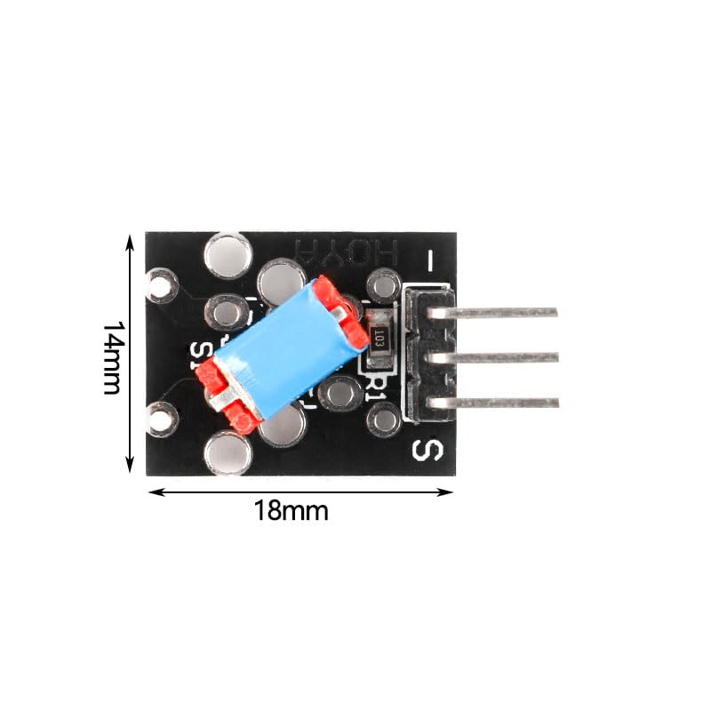 [Australia - AusPower] - 5Pcs KY-020 Tilt Switch Sensor Module Tilt Angle Switch Module Vibration Switch Sensor Module 