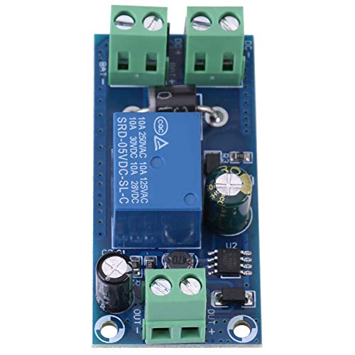 UPS Module DC 5V-48V 10A Automatic Battery Backup Switch Module Emergency Power Control Power Supply Switch for Incubator Laptop Network