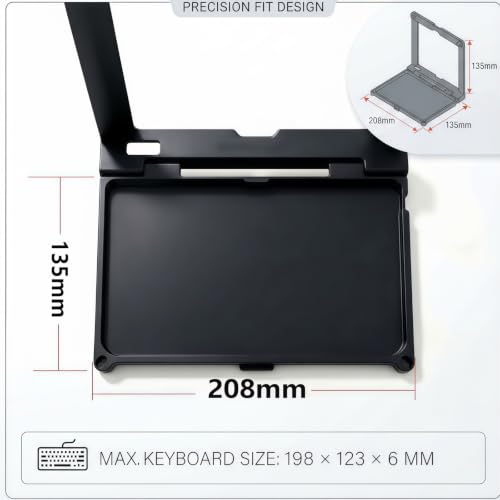 Keyboard Case Compatible with Lenovo Legion Go, Snap-On Keyboard Cover