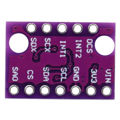 GY-BMI160 Module BMI160 6DOF 6-Axis Acceleration Gyro Gravity Sensor 3-5v IIC SPI Pin Spacing 2.54mm for Arduino (Pack of 3)