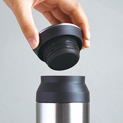 KINTO 20942 Travel Tumbler, 16.9 fl oz (500 ml), White, Double Wall Vacuum Construction, Heat and Cold Retention wht 500 milliliters