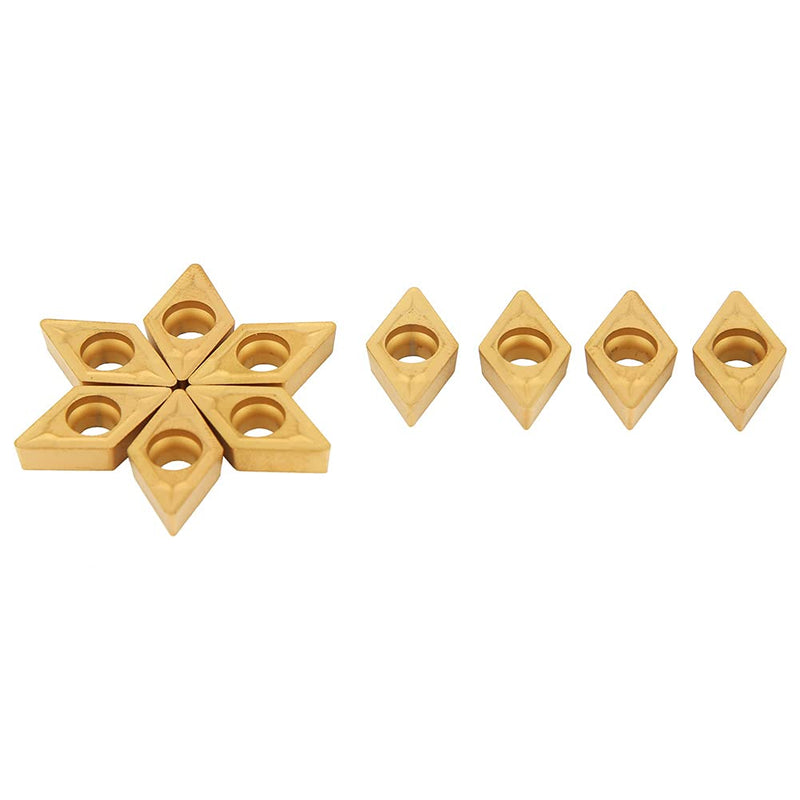 [Australia - AusPower] - DCMT11T308 DCMT32.51 Carbide Inserts, Blades, Lathe, Rotary Tool for Roughing and Prefinishing, Suitable Applications, #011 