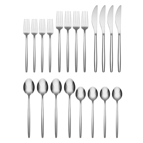 Cambridge 352020R Zalika Mirror 20-Piece Flatware Set 20 Count