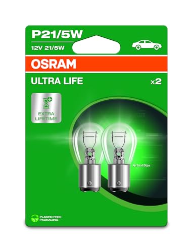 Osram Ultra Life P21/5W Double Blister Pack of 2 2 Lamps (pack of 2)