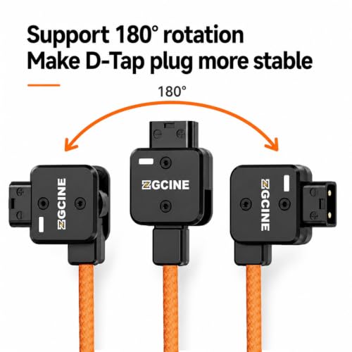ZGCINE DT-PD D-Tap to USB-C PD Bidirectional Charger Cable 65W