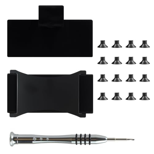 Dedoda wallet replacement screws and elastic band kit compatible with Ridge Wallets, screw and bolt assortment set