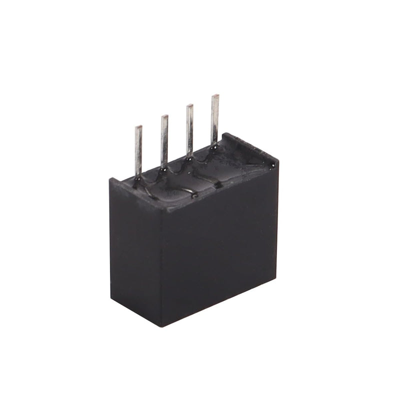 4pcs Black 4 Pin DC-DC Isolating Transformer Modules - B0505S-1W 5V to 5V 1W Fixed Voltage Power Supply for Electronic Circuits