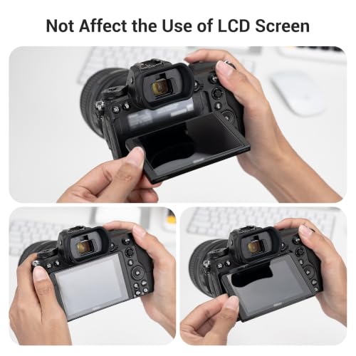 Kiwifotos DK-29 Viewfinder Eyecup Eyepiece for Nikon Z6 III II Z7II Z7 Z5II Nikon DK-29 Replacement - Square