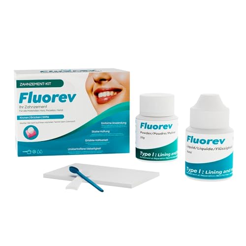 Ionomer Based Temporary Tooth Filling Sealing Kit - High Quality Easy to Use Dental Material 1 piece (pack of 1)