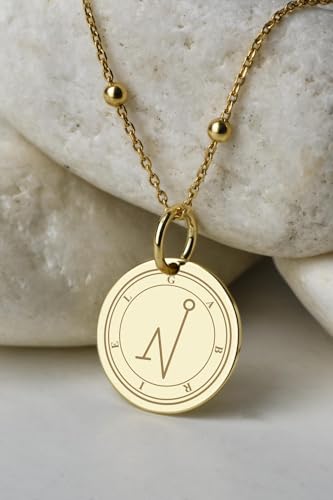 LKBEADS 925 sterling silver necklace 24mm |18 inch chain | pinky promise | couple | disc for layered | for best friend | birthday|gold plating handmade jewelry |LK_PNK_01062
