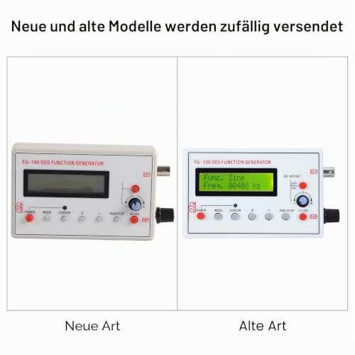 Signal Generator, FG100 DDS FG 100 DDS Function Generator Signal Generator Signal Source Generator Meter Sine Wave Frequency 1Hz 500kHz Counter