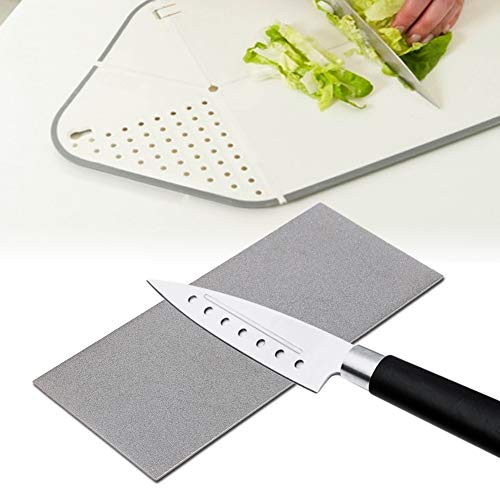 Diamond Grinding Plate 150 Grit, Rectangle Diamond Whetstone, Thin Grinding Stones, Outdoor Kitchen Grinding Tool (150) 150 mesh