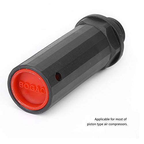 Air Compressor Breather,5Pcs Engineering Plastic Compressor Breathing Rod,15.5mm Professional Black Air Compressor Breather Nozzle Vent Cap for Pump Accessories