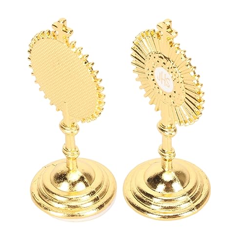 Catholic Alloy Communion Statue Table Decoration for Religious Party Office Car Ornament