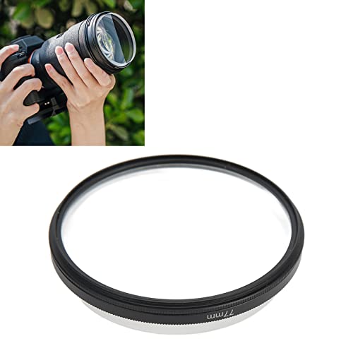 77mm Fractals Photography Prism, Ghost Cinematic Effect Filters Double Sided Special Effects Filter, for Portrait Photography Video Vlog