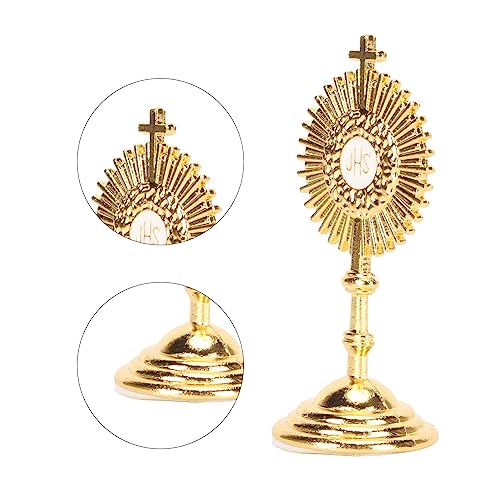 Catholic Alloy Communion Statue Table Decoration for Religious Party Office Car Ornament