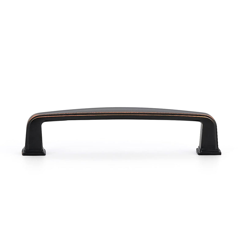 Ravinte 5 Pack Bronze Oil Rubbed Bronze Cabinet Pulls - Solid 3-3/4 Inch Cabinet Handles - Drawer Handles for Cupboards and Cabinets