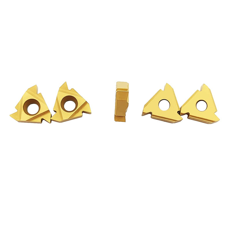 Pack of 10 16 AG60 CNC indexable threading carbide blade.