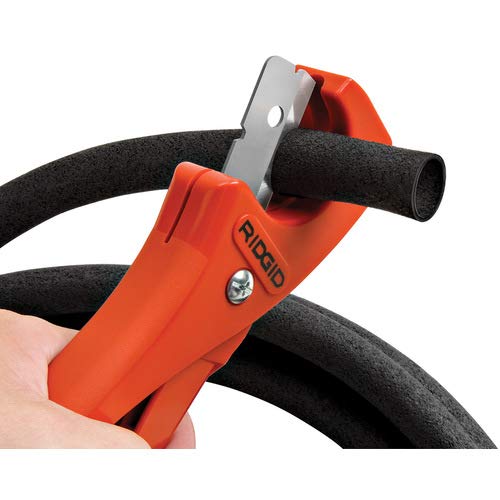 [Australia - AusPower] - RIDGID 23488 Model PC-1250 Single Stroke Plastic Pipe and Tubing Cutter, 1/8-inch to 1-5/8-inch Pipe Cutter Small 
