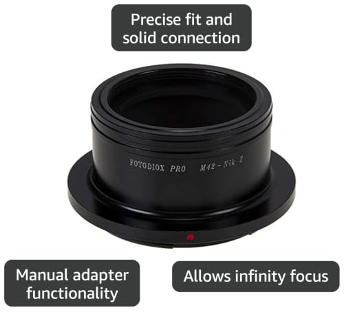 Fotodiox MacroTube-Auto-NKZ15 Pro Automatic Macro Extension Tube, 15mm Section - for Nikon Z-Mount MILC Cameras for Extreme Close-up Photography Auto Extension Tube 15mm