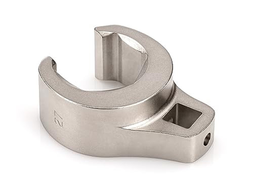 TEKTON 3/8 Inch Drive x 27 mm 6-Point Flare Nut Crowfoot Wrench | WCF16227 | Made in USA