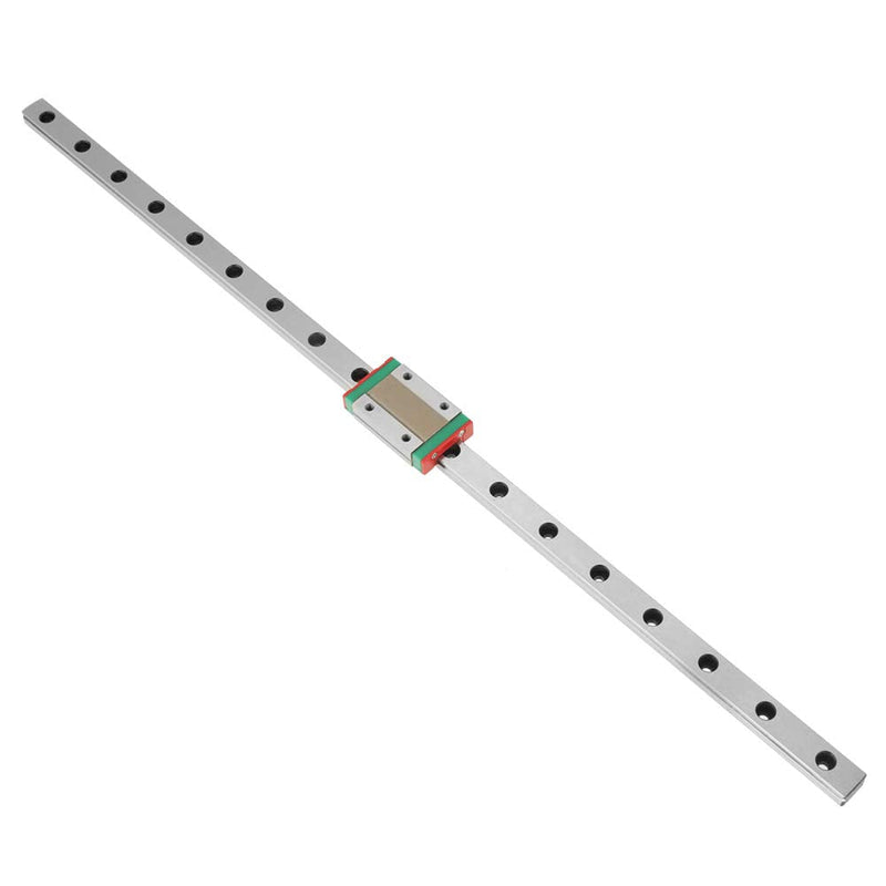 Miniature Linear Guide Rails, 1pc MGN12H Miniature Linear Rail Guide 450mm Length 12mm Width + Sliding Block