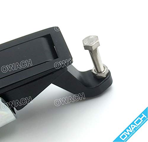 [Australia - AusPower] - 2 Pack Compression Latches (AL-919-1L) Flush Lever Adjustable Grip Range 0.04"-0.94", Replace C2-32-25 (with Locking) With locking, Grip Range 0.04"-0.94" 