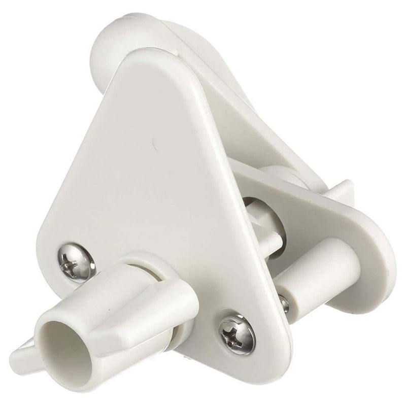 Seachoice Pontoon Gate Latch Replacement Kit, Fits 1-1.25 In. Square Frames, Includes Hardware