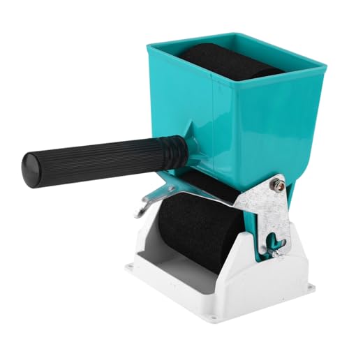 FTVOGUE green and cream manual glue applicator roller with two rollers and non-slip handle for woodworking crafts