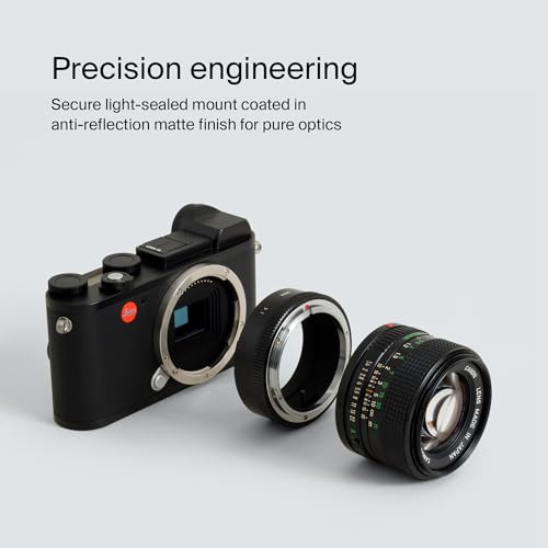 Urth Lens Mount Adapter Compatible with Canon FD to Leica L (Manual)