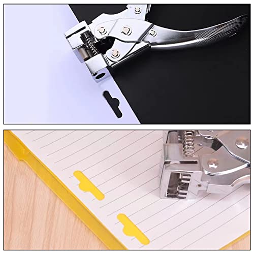 Suprwin heavy duty manual T-shaped hole cutting tool hanger hole punch with T-slot design